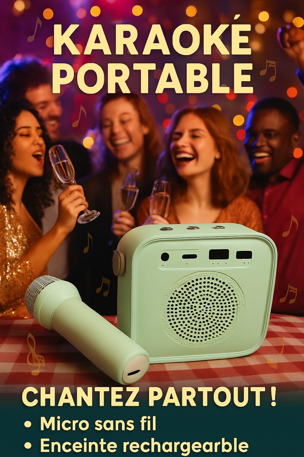 đ€ Mini KaraokĂ© Party â Enceinte & Micro pour Enfants đ