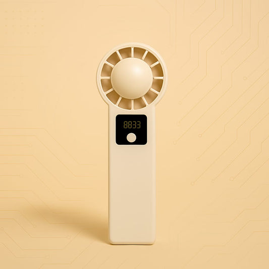 Mini Ventilateur Haute Vitesse – Portable, Affichage Digital