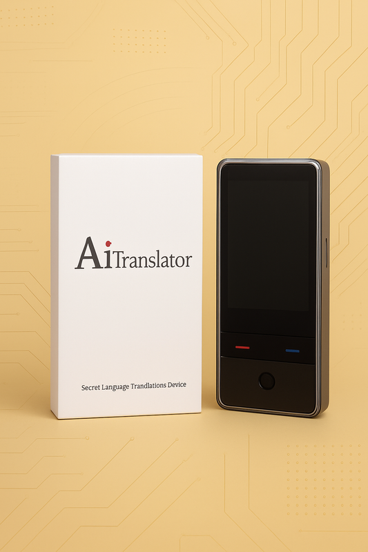 AI Translator – Appareil de Traduction Instantanée