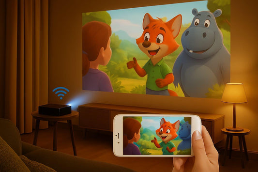 Vidéoprojecteur Portable 4K – Cinéma de poche nouvelle génération