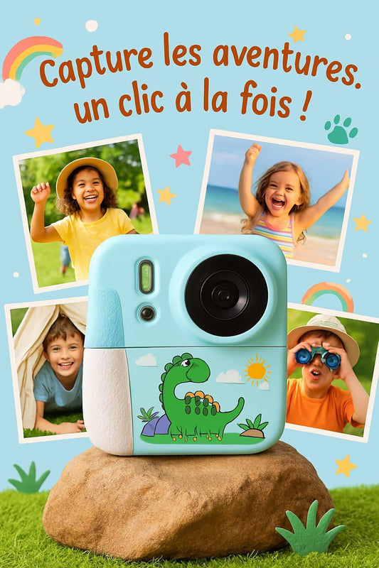 📸 Appareil Photo pour enfant ™ – L'aventure commence avec un clic 🦖✨