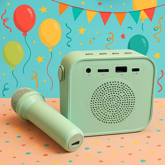🎤 Mini Karaoké Party – Enceinte & Micro pour Enfants 🎉