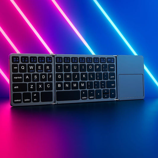 ⌨️ Clavier Pliable Bluetooth – Liberté & Productivité à Portée de Main