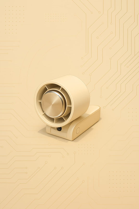 Ventilateur Pliant Portable – Ultra Puissant avec Fonction Air Frais