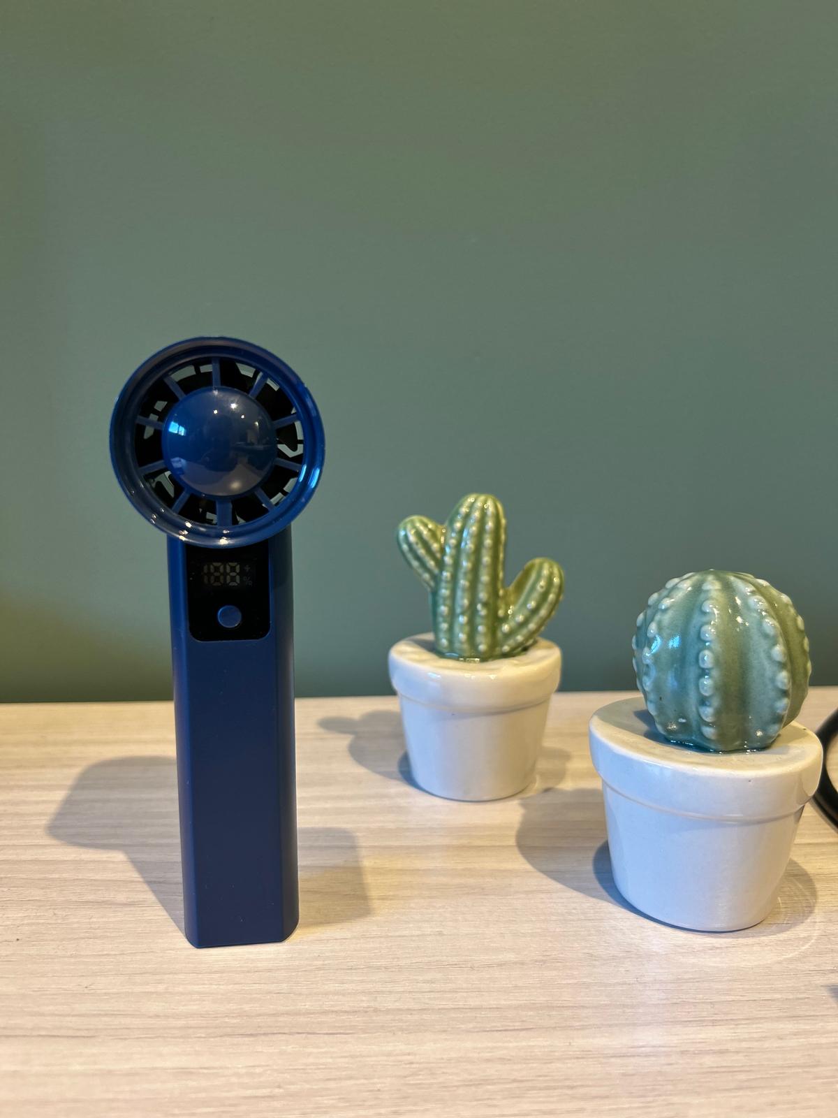 Mini Ventilateur Haute Vitesse – Portable, Affichage Digital