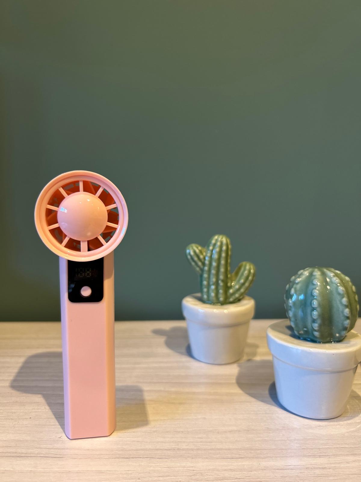 Mini Ventilateur Haute Vitesse – Portable, Affichage Digital