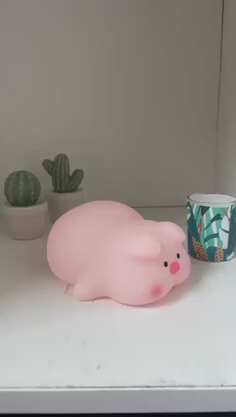 🐷 Veilleuse Cochon Douce™ – Plus qu'une lumière, un compagnon de tendresse 🌙💖