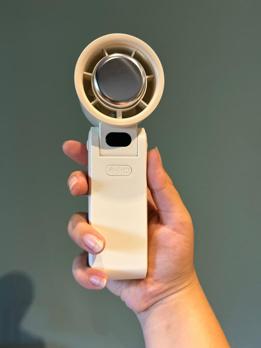 Ventilateur Pliant Portable – Ultra Puissant avec Fonction Air Frais
